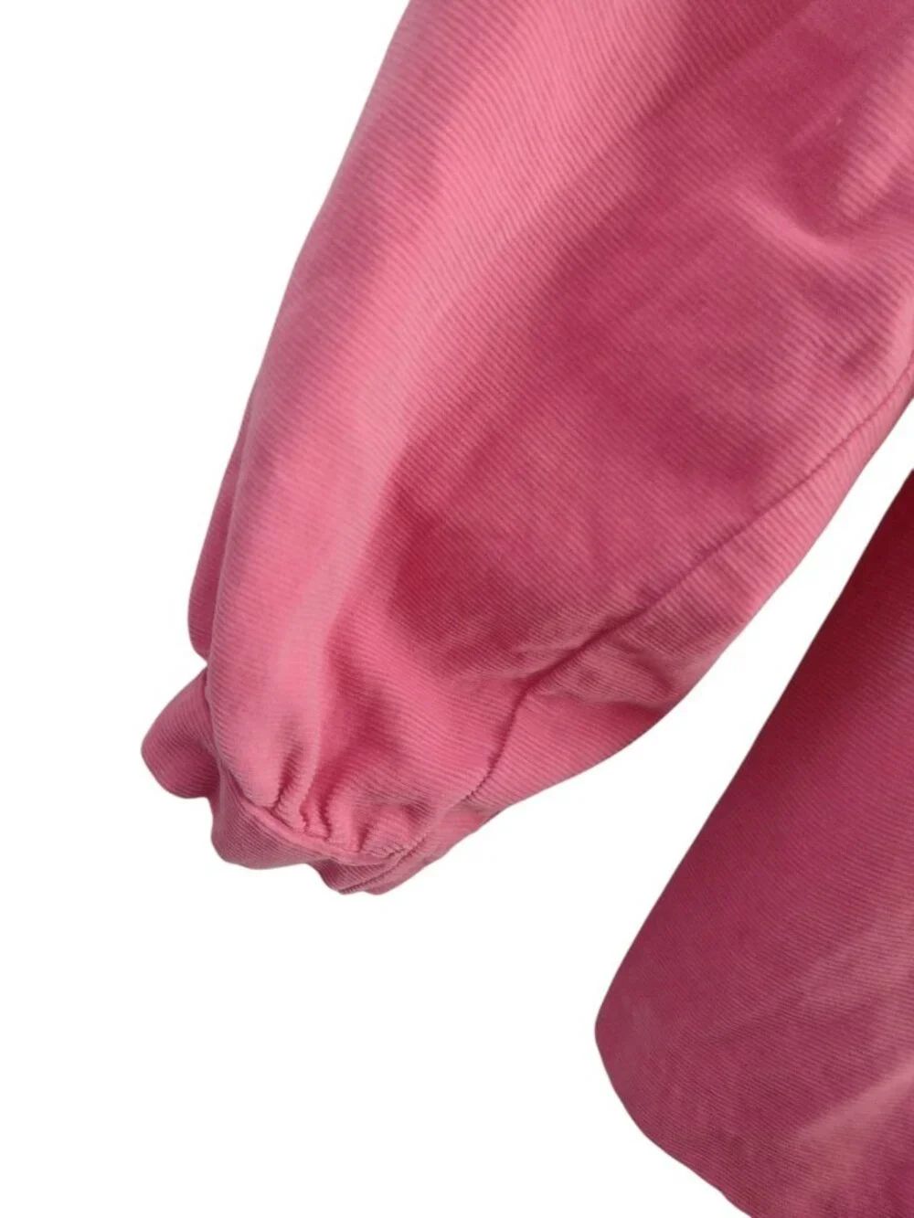 Vive La Fete Corduroy Smocked Poodle Pants Set 6X Pink Vtg Peter Pan Embroidered